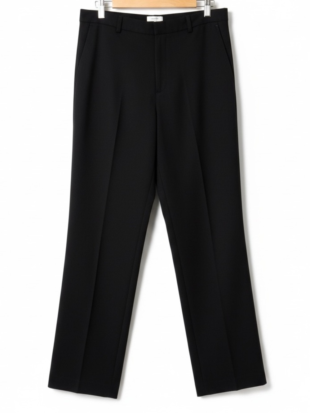 Apt 9 Straight Leg Dress Pants Women’s Size 12 Black Stretch Trousers Work Pants